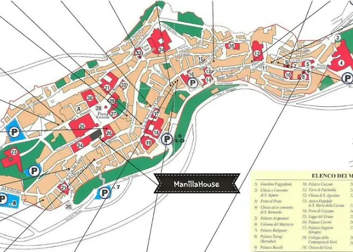 Gasthuis Manillahouse Montepulciano Stazione